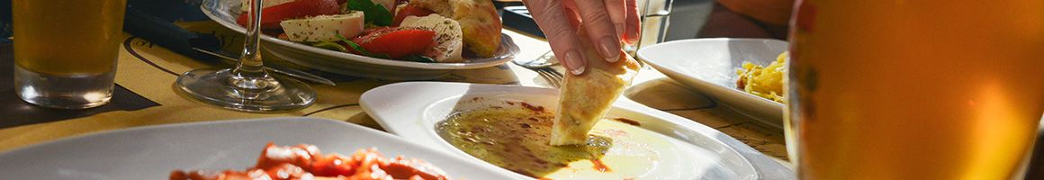 Eating Halal Mediterranean Middle Eastern Moroccan at Alhambra Palace Restaurant restaurant in Chicago, IL.